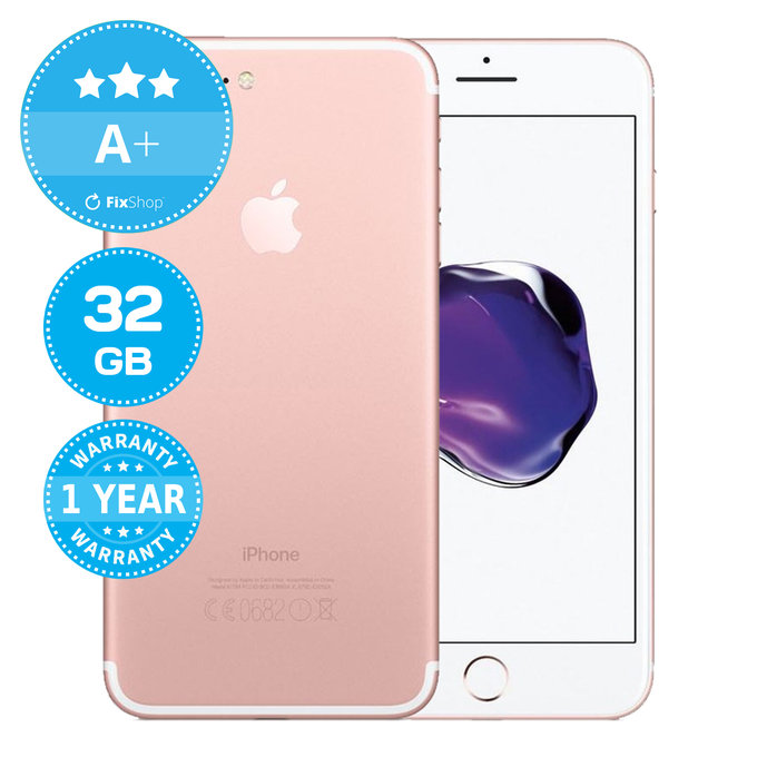 Apple iPhone 7 Plus Rose Gold 32GB A+ Ανακατασκευασμένο