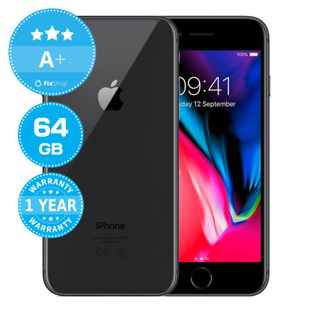 Apple iPhone 8 Space Gray 64GB A+ Ανακατασκευασμένο