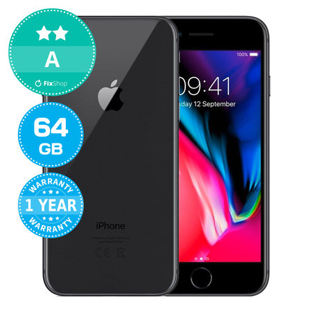 Apple iPhone 8 Space Gray 64GB A Ανακατασκευασμένο