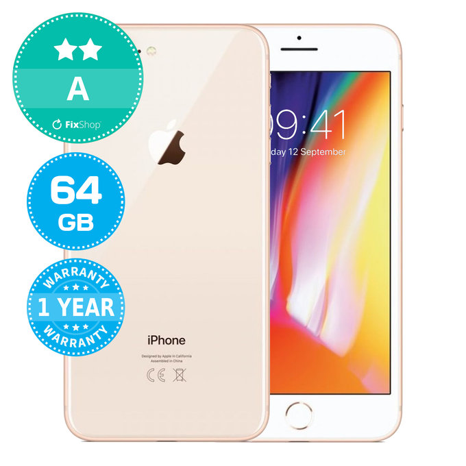 Apple iPhone 8 Plus Gold 64GB A Ανακατασκευασμένο