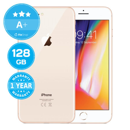 Apple iPhone 8 Plus Gold 128GB A+ Ανακατασκευασμένο