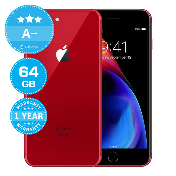 Apple iPhone 8 Plus (PRODUCT)RED 64GB A+ Ανακατασκευασμένο