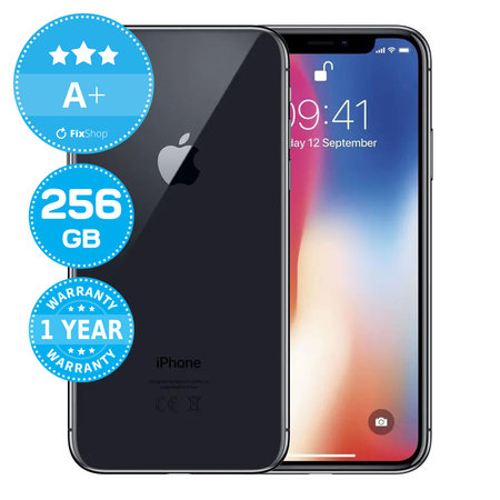 Apple iPhone X Space Gray 256GB A+ Ανακατασκευασμένο
