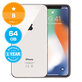 Apple iPhone X Silver 64GB B Ανακατασκευασμένο