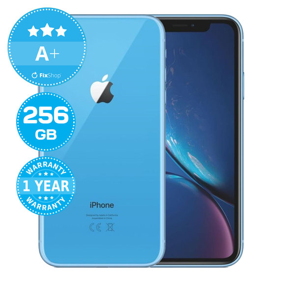 Apple iPhone XR Blue 256GB A+ Ανακατασκευασμένο