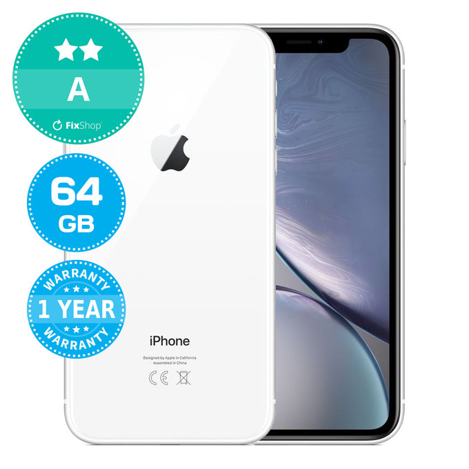 Apple iPhone XR White 64GB A Ανακατασκευασμένο