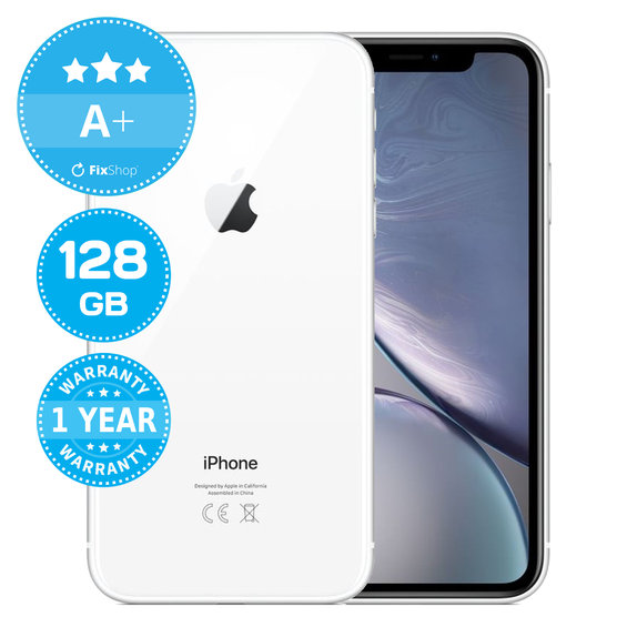 Apple iPhone XR White 128GB A+ Ανακατασκευασμένο