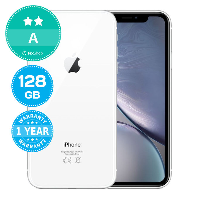 Apple iPhone XR White 128GB A Ανακατασκευασμένο