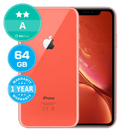 Apple iPhone XR Coral 64GB A Ανακατασκευασμένο