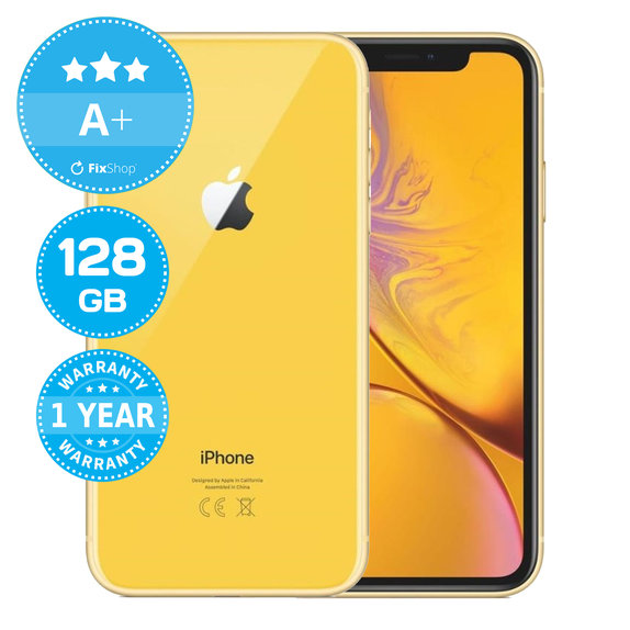 Apple iPhone XR Yellow 128GB A+ Ανακατασκευασμένο