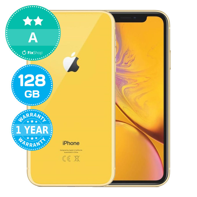Apple iPhone XR Yellow 128GB A Ανακατασκευασμένο