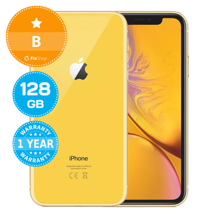 Apple iPhone XR Yellow 128GB B Ανακατασκευασμένο