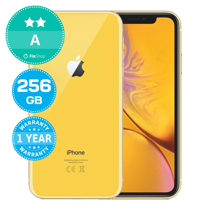 Apple iPhone XR Yellow 256GB A Ανακατασκευασμένο