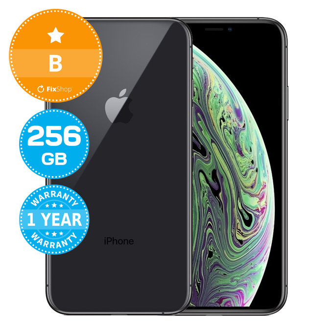 Apple iPhone XS Space Gray 256GB B Ανακατασκευασμένο