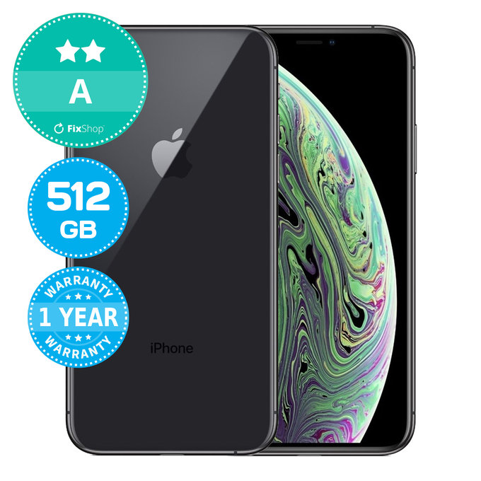 Apple iPhone XS Space Gray 512GB A Ανακατασκευασμένο