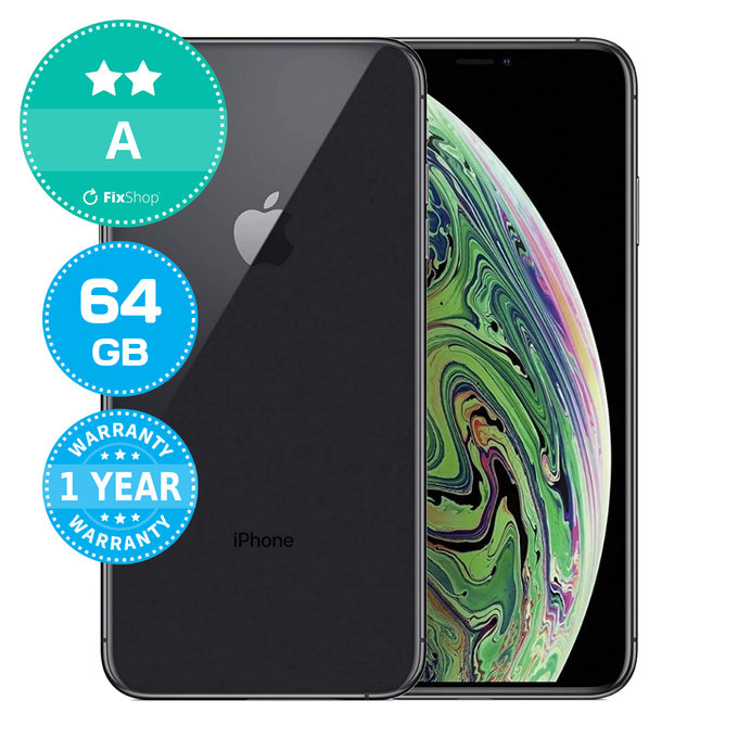 Apple iPhone XS Max Space Gray 64GB A Ανακατασκευασμένο