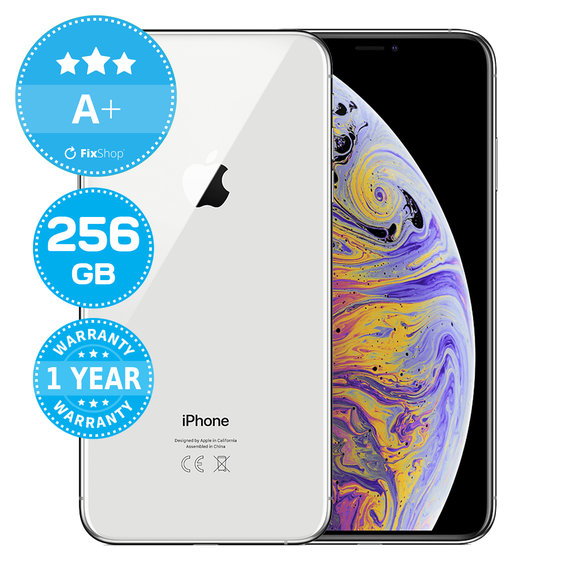 Apple iPhone XS Max Silver 256GB A+ Ανακατασκευασμένο