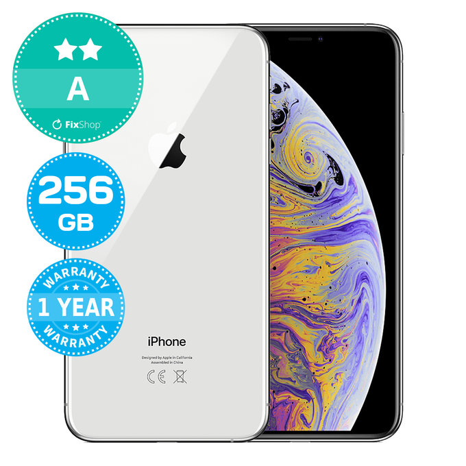 Apple iPhone XS Max Silver 256GB A Ανακατασκευασμένο