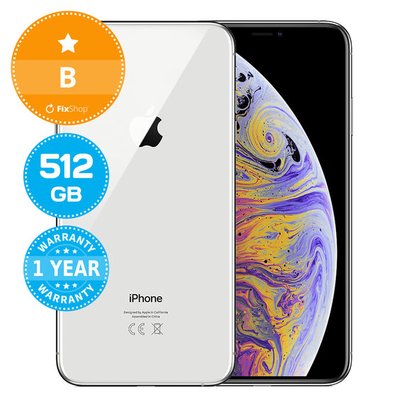 Apple iPhone XS Max Silver 512GB B Ανακατασκευασμένο