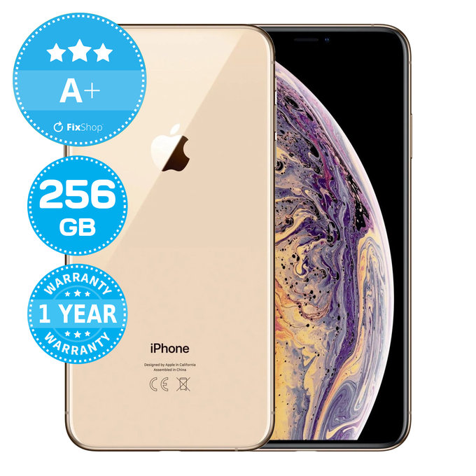Apple iPhone XS Max Gold 256GB A+ Ανακατασκευασμένο