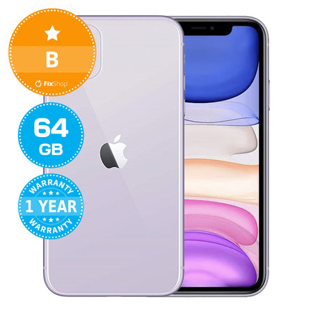 Apple iPhone 11 Purple 64GB B Ανακατασκευασμένο