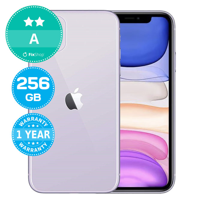 Apple iPhone 11 Purple 256GB A Ανακατασκευασμένο