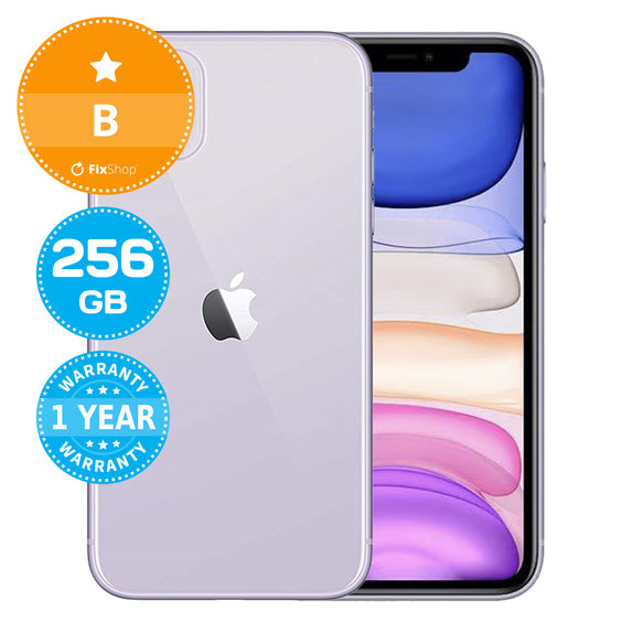 Apple iPhone 11 Purple 256GB B Ανακατασκευασμένο
