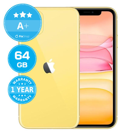 Apple iPhone 11 Yellow 64GB A+ Ανακατασκευασμένο