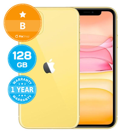 Apple iPhone 11 Yellow 128GB B Ανακατασκευασμένο