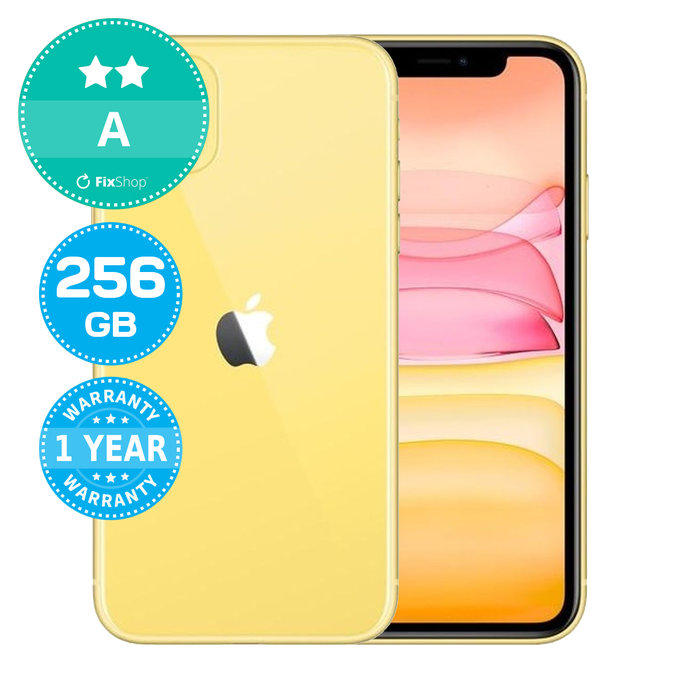 Apple iPhone 11 Yellow 256GB A Ανακατασκευασμένο