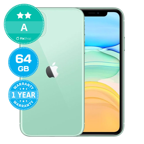 Apple iPhone 11 Green 64GB A Ανακατασκευασμένο