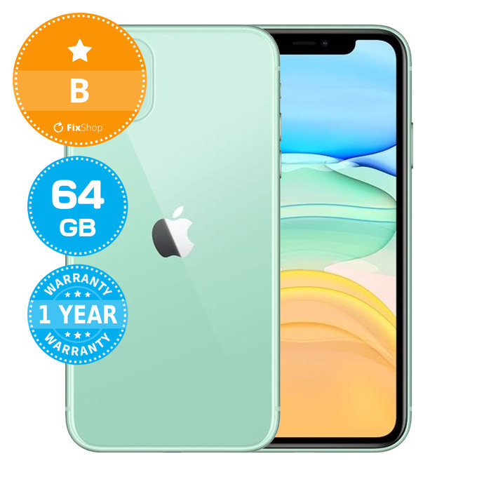 Apple iPhone 11 Green 64GB B Ανακατασκευασμένο
