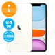 Apple iPhone 11 White 64GB B Ανακατασκευασμένο