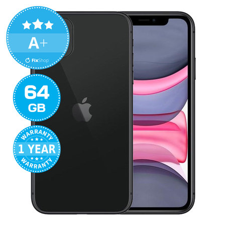 Apple iPhone 11 Black 64GB A+ Ανακατασκευασμένο