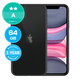 Apple iPhone 11 Black 64GB A Ανακατασκευασμένο