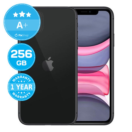 Apple iPhone 11 Black 256GB A+ Ανακατασκευασμένο