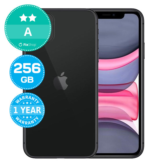 Apple iPhone 11 Black 256GB A Ανακατασκευασμένο