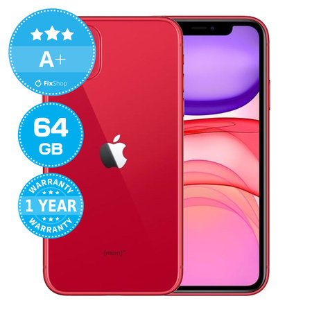 Apple iPhone 11 (PRODUCT)RED 64GB A+ Ανακατασκευασμένο