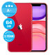 Apple iPhone 11 (PRODUCT)RED 64GB A+ Ανακατασκευασμένο