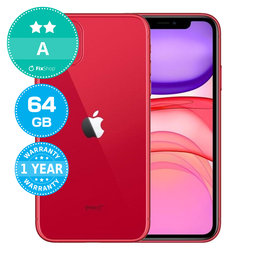 Apple iPhone 11 (PRODUCT)RED 64GB A Ανακατασκευασμένο