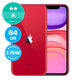 Apple iPhone 11 (PRODUCT)RED 64GB A Ανακατασκευασμένο