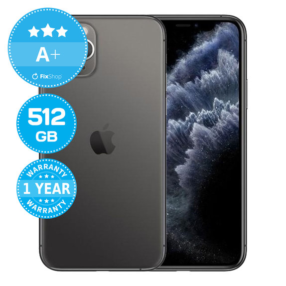 Apple iPhone 11 Pro Space Gray 512GB A+ Ανακατασκευασμένο