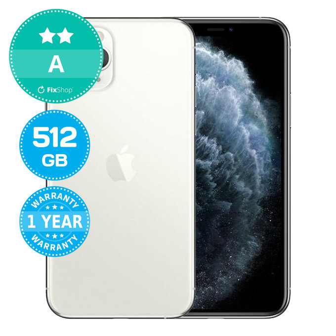 Apple iPhone 11 Pro Silver 512GB A Ανακατασκευασμένο
