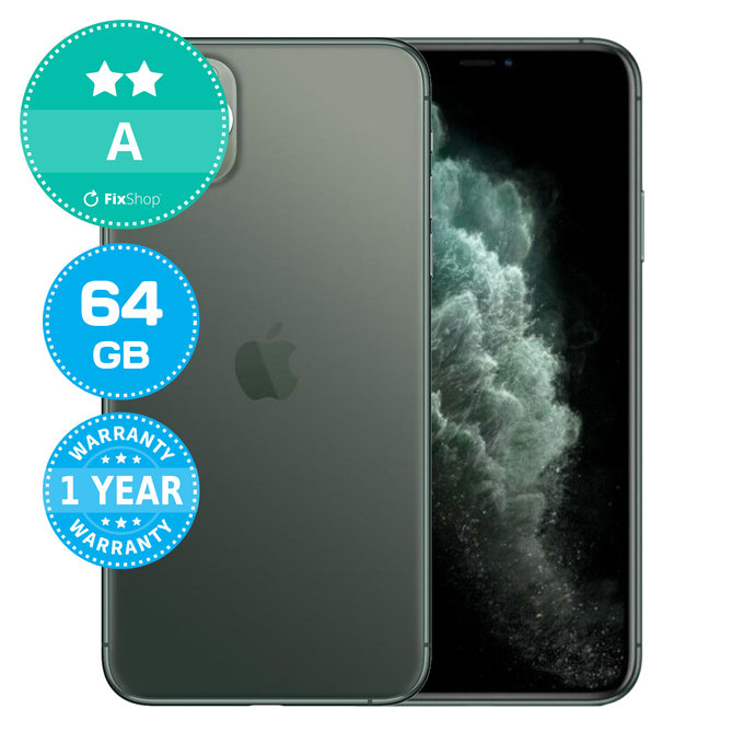 Apple iPhone 11 Pro Max Midnight Green 64GB A Ανακατασκευασμένο