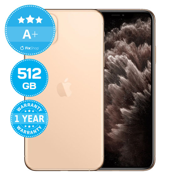 Apple iPhone 11 Pro Max Gold 512GB A+ Ανακατασκευασμένο