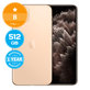 Apple iPhone 11 Pro Max Gold 512GB B Ανακατασκευασμένο