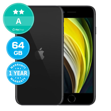 Apple iPhone SE (2nd Gen 2020) Black 64GB A Ανακατασκευασμένο