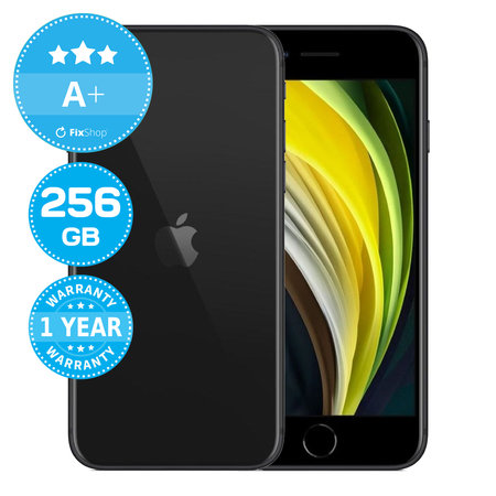 Apple iPhone SE (2nd Gen 2020) Black 256GB A+ Ανακατασκευασμένο