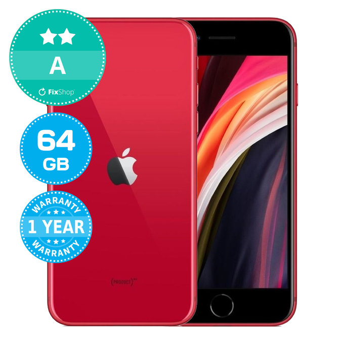 Apple iPhone SE (2nd Gen 2020) (PRODUCT)RED 64GB A Ανακατασκευασμένο