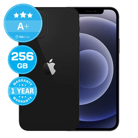 Apple iPhone 12 Mini Black 256GB A+ Ανακατασκευασμένο